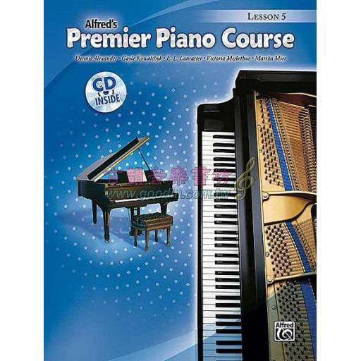 Alfred Premier Piano Course, Lesson 5 + CD	