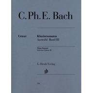 C. Ph. E Bach Piano Sonatas, Selection,  Volume II...