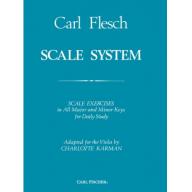 Carl Flesch Scale System for Viola