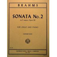 *Brahms Sonata No. 2 in F major Op.99 for Cello an...
