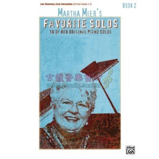 Martha Mier's Favorite Solos, Book 2 