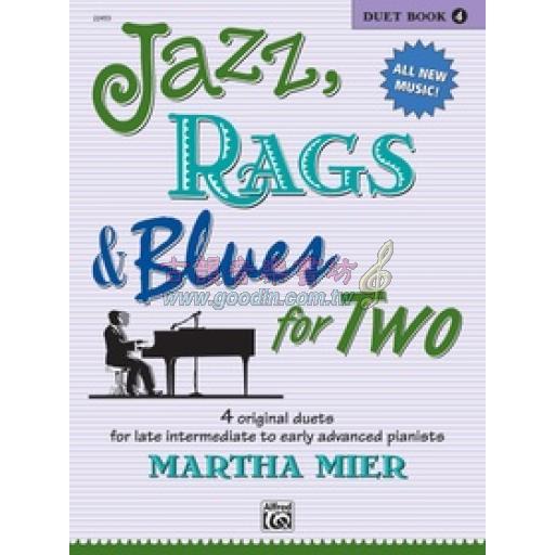 Jazz, Rags & Blues for Two, Book 4 