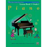 【特價】Alfred's Basic Graded Piano Course, Lesson Book 3