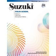 Suzuki Violin School, Vol.4 + CD【Asian Edition】