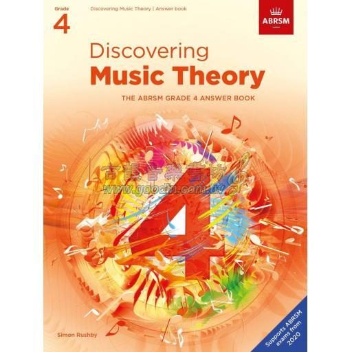 ABRSM Discovering Music Theory, The ABRSM Grade 4 【Answer Book】