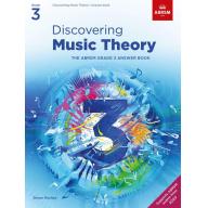 ABRSM Discovering Music Theory, The ABRSM Grade 3 【Answer Book】