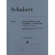 Schubert Arpeggione Sonata in A minor D 821 (Versi...