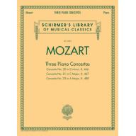 Mozart Three Piano Concertos (for 2 Piano, 4 Hands...