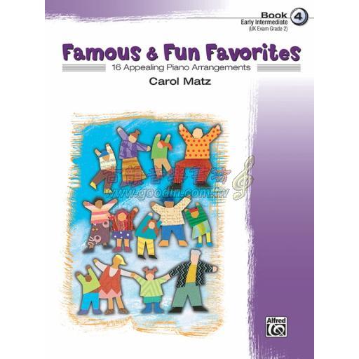 【特價】Famous & Fun Favorites, Book 4
