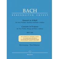 Bach Concerto for two Violins, Strings and Basso c...