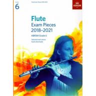 < 特價 >英國皇家 ABRSM 長笛考曲 Flute Exam Pieces from 2018–2021 , Grade 6