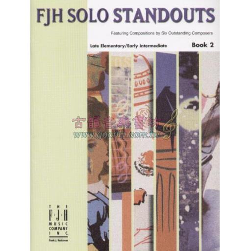 【特價】FJH Solo Standouts, Book 2