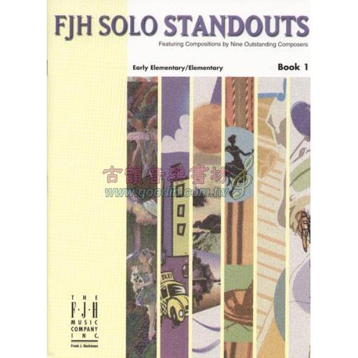 【特價】FJH Solo Standouts, Book 1