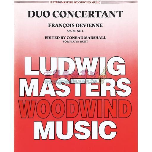 Devienne Duo Concertant Op. 81, No. 2 for Flute Duet