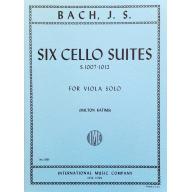 *Bach Six Cello Suites, S. 1007-1012 for Viola Solo