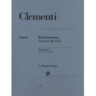 Clementi Piano Sonatas Selection, Volume II (1790-...