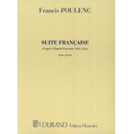 Poulenc Suite Francaise d'après Claude Gervaise for Piano Solo
