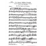 Bruno Seidler-Winkler - In einem kühlen Grunde Heft 4 (2 Voices and Piano or String Quartet)