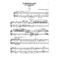 Rimsky-Korsakov Scheherazade for 1 Piano, 4 Hands