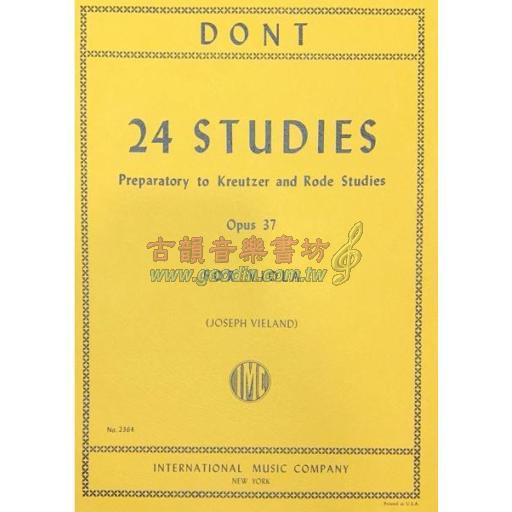 *Dont 24 Studies, Op. 37 for Viola