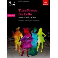 【特價】英國皇家 ABRSM Time Pieces For Cello Vol.3-4