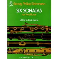 Telemann,Six Sonatas for Two Flutes