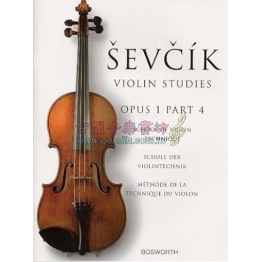 Sevcik,Violin Studies Op. 1, Part 4