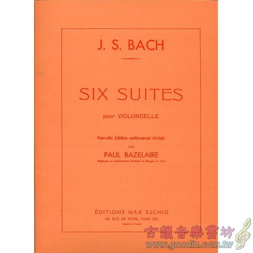 J.S. Bach Six Suites <法> Bazelaire