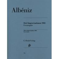 Albéniz Three Improvisations 1903