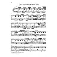 Albéniz Three Improvisations 1903