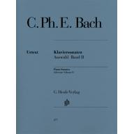 C.Ph.E Bach Piano Sonatas, Selection, Volume II