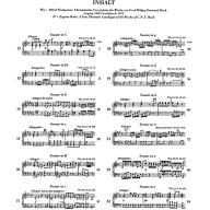 C.Ph.E Bach Piano Sonatas, Selection, Volume II