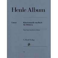 Henle Album Piano Music from Bach to Debussy