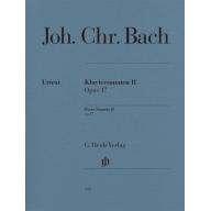 Joh. Chr. Bach Piano Sonatas, Volume II op. 17