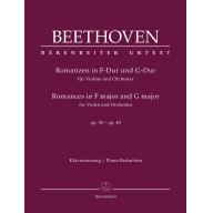Beethoven Romances in F Major and G Major Op. 50, 40 for Violin and Orchestra