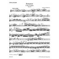 Beethoven Romances in F Major and G Major Op. 50, 40 for Violin and Orchestra