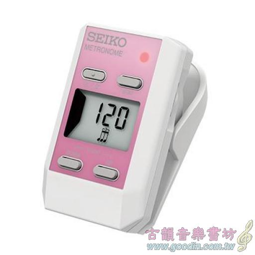 SEIKO DM51 可夾式 電子節拍器(粉紅)