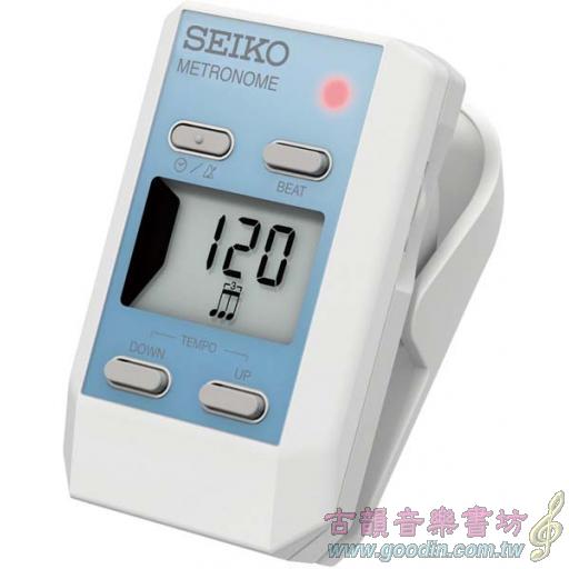 SEIKO DM51 可夾式電子節拍器(粉藍)
