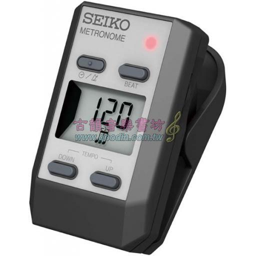 SEIKO DM51 可夾式 電子節拍器(銀色)