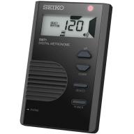 SEIKO DM71 名片型電子節拍器(黑色)