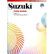 Suzuki Piano School 鈴木鋼琴教本 1 (書+CD)