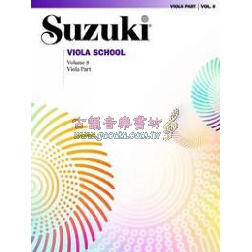 Suzuki Viola School, Vol.8【Viola Part】