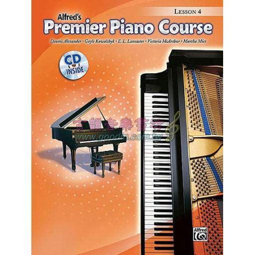 Alfred Premier Piano Course, Lesson 4 + CD