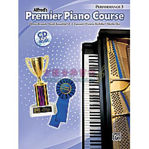 Alfred Premier Piano Course, Performance 3 + CD