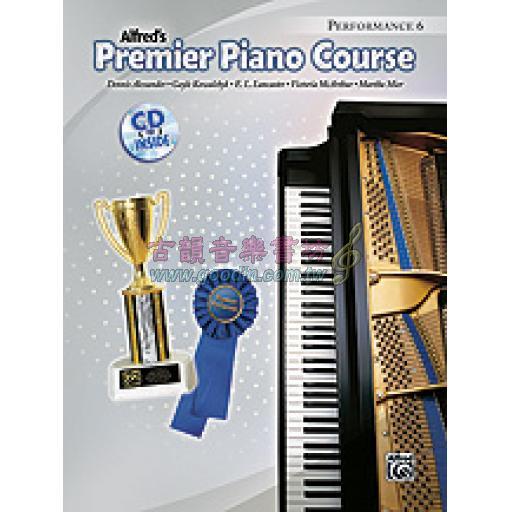 Alfred Premier Piano Course, Performance 6 + MP3