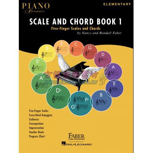 【Faber】Piano Adventure – Scale and Chord Book 1