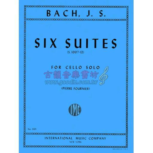 *Bach Six Suites, S. 1007-1012 for Cello Solo