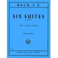 *Bach Six Suites, S. 1007-1012 for Cello Solo
