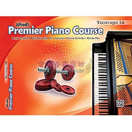 Premier Piano Course, Technique 1A