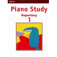 【YAMAHA】Piano Study Repertory 1 (樂譜+CD)